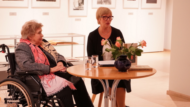 Rakstniece Marina Kosteņecka viesojās Ogrē