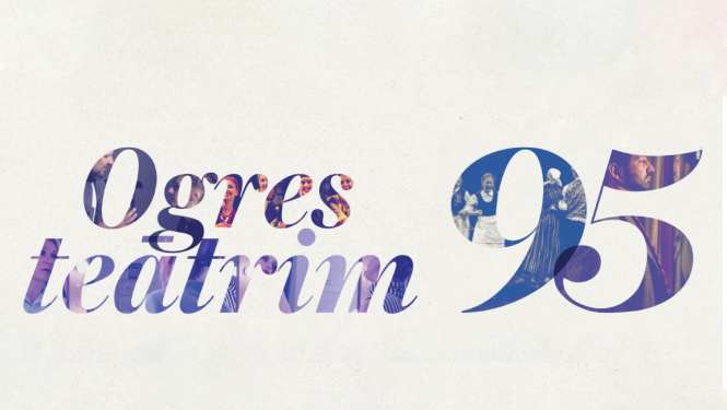 Ogres teātrim 95 plakāts