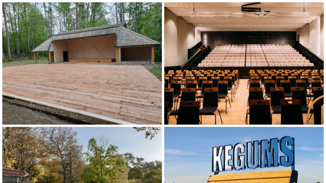 Ogres novada pagasti 2021