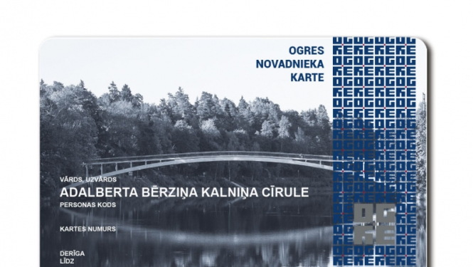 Ogres novadnieka karte