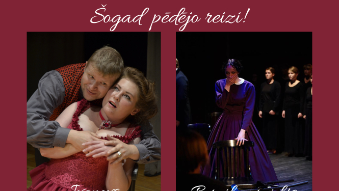 Šogad pēdējo reizi būs skatāmas izrādes “Ivanovs” un “Bernika projekts”