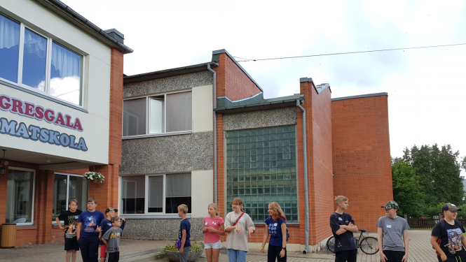 Ogres novada jaunieši iesaistās projekta “I.m. I. - eju tālāk” aktivitātēs Ogresgalā