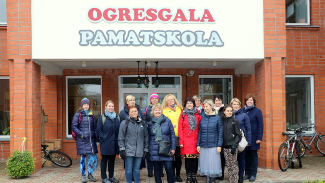 Ogresgala pamatskolā viesojas kolēģi no Islandes un Igaunijas