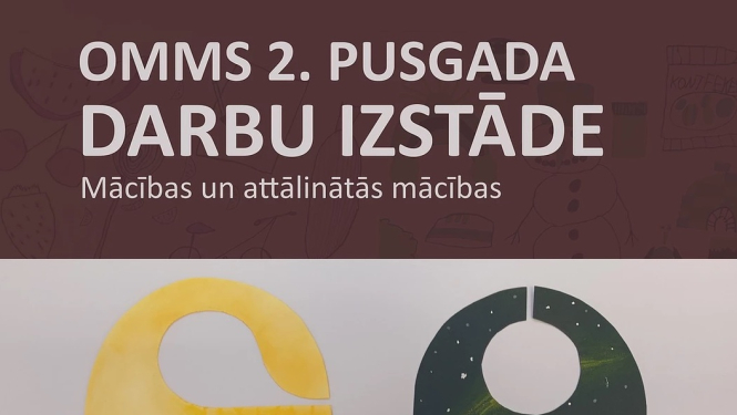 Ogres Mūzikas un mākslas skolā atklāj audzēkņu darbu izstādi