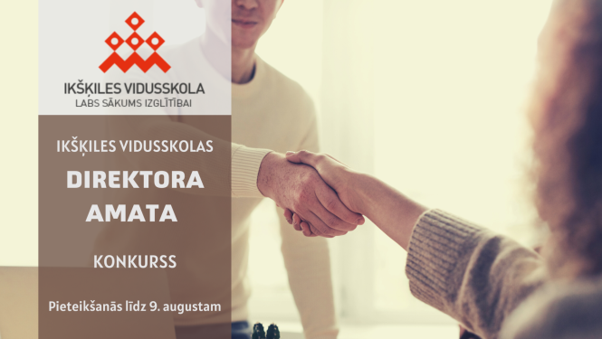 Ogres novada pašvaldība aicina darbā Ikšķiles vidusskolas direktoru