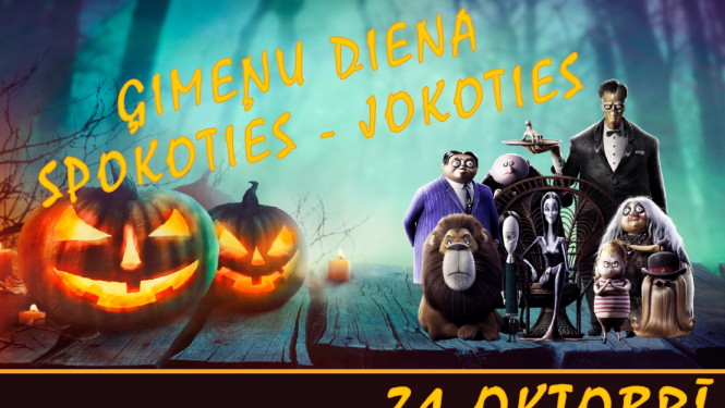 Ģimeņu diena “Spokoties – jokoties” 31. oktobrī