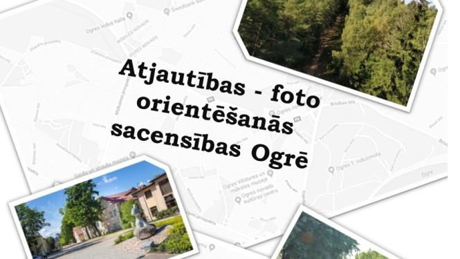 Atjautības-foto orientēšanās Ogres pilsētā