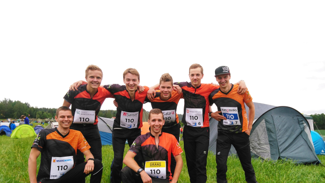 Ogres orientieristi Somijas stafetēs labākie no Latvijas