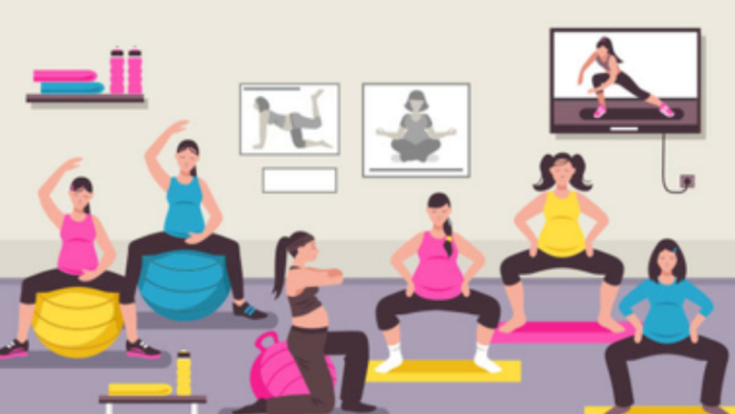 Oveselība aicina topošās māmiņas uz vingrošanas nodarbībām