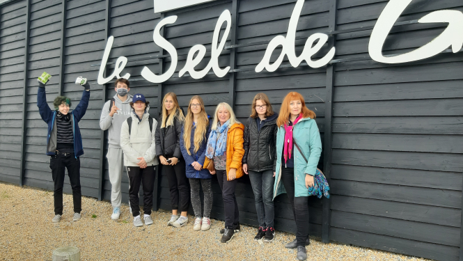 Ogres Valsts ģimnāzija Francijā projekta ietvaros