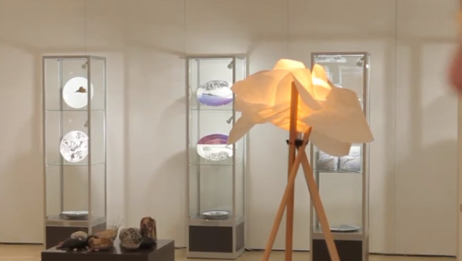 Signes Kraukles un Žanetes Žvīgures izstāde Ogres muzejā