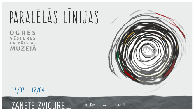Signes Kraukles un Žanetes Žvīgures izstāde Ogres muzejā
