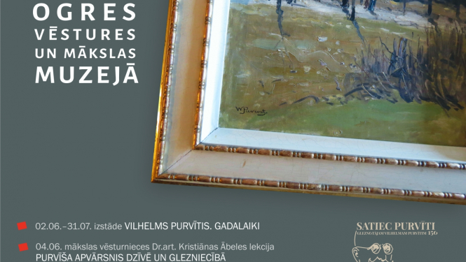 Izstādes „Vilhelms Purvītis. Gadalaiki” afiša