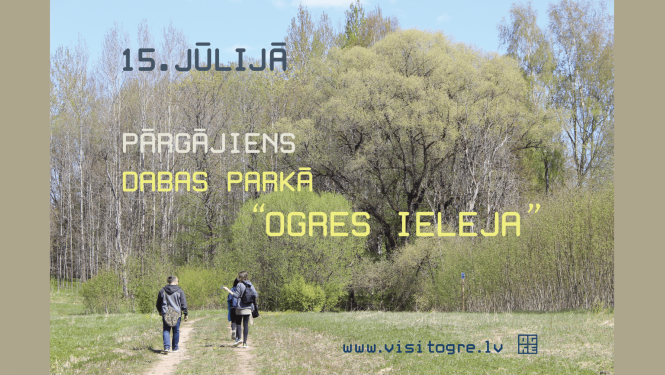 Pārgājiens dabas parkā "Ogres ieleja"