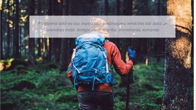 Pārgājiens jauniešiem “Ej vesels”