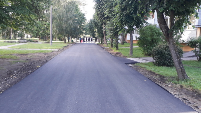 Pabeigti remontdarbi Parka ielā