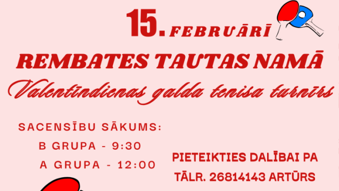 Valentīndienas pasākums