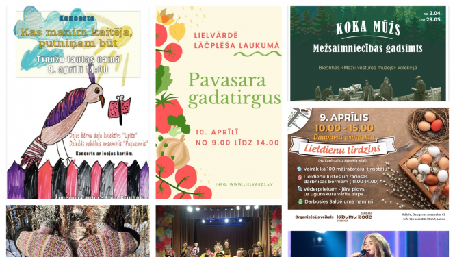 Pasākumi Ogres novadā