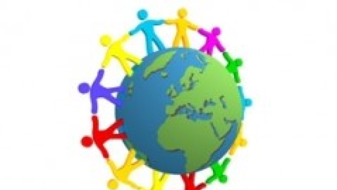 Zemeslode un cilvēciņi