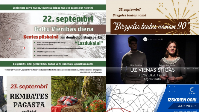 Pasākumu plakāti 09.2023.