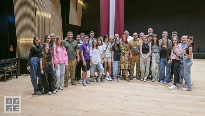 Popasnas reģiona jaunieši ciemojas Ogrē pilsētas svētku nedēļā