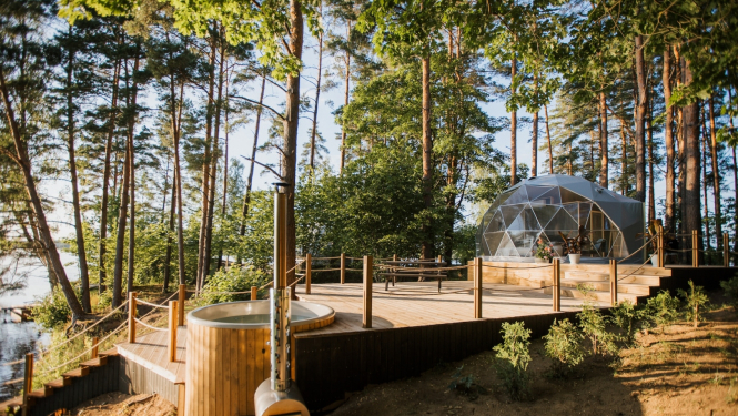 10% atlaide nakšņošanai Priedes glemping