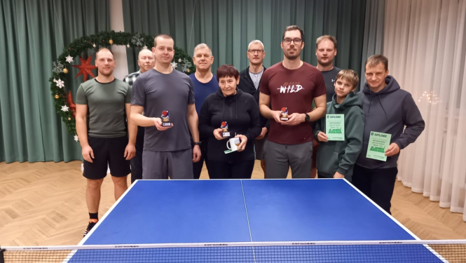 Galda tenisa turnīra "Rembate 2024" dalībnieki