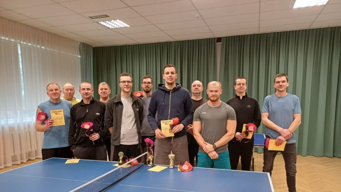 Galda tenisa Rembatē dalībnieki 14.02.2024.