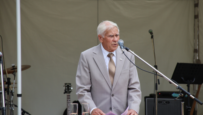 Politiski represēto personu salidojums Ikskile 082022