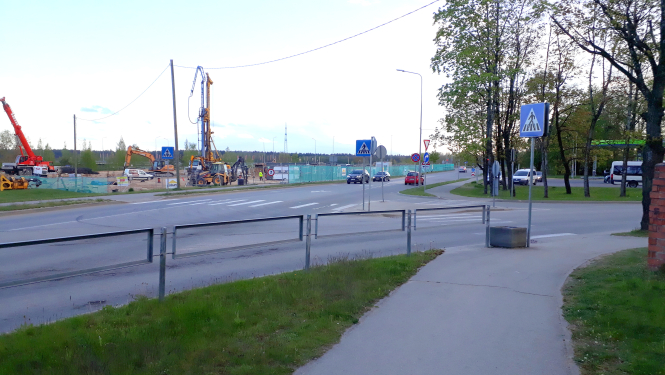 No 5.oktobra tiks slēgta satiksme Rīgas ielas un Kalna prospekta krustojumā