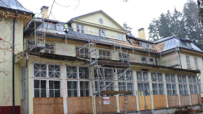 Uzsāks bijušās sanatorijas “Ogre” vestibila projektēšanu un pārbūvi