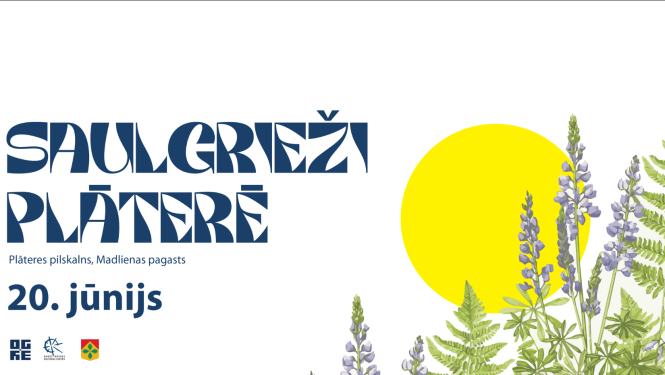 Saulgrieži Plāteres pilskalnā