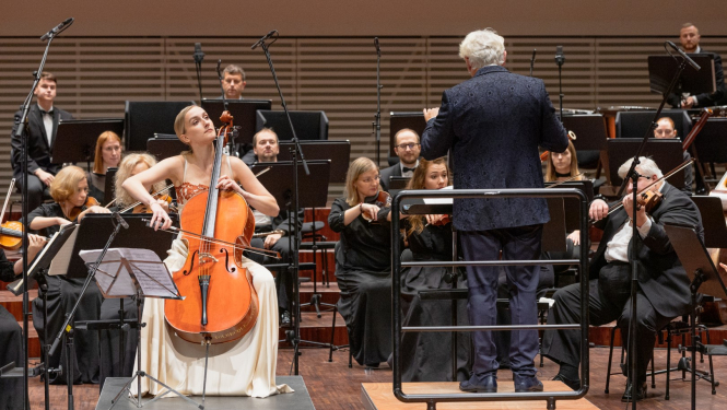 Liepājas Simfoniskais orķestris un Margarita Balanas Ogrē