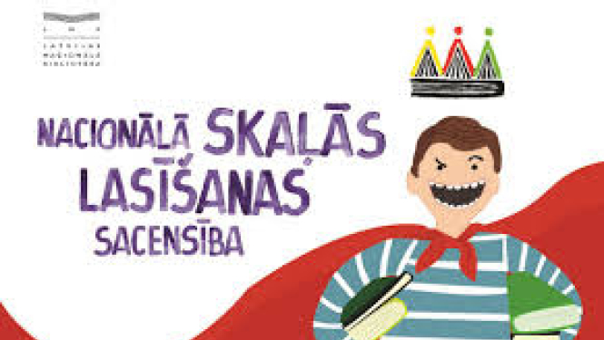 Piesakies dalībai Latvijas Nacionālās Skaļās lasīšanas sacensībās!