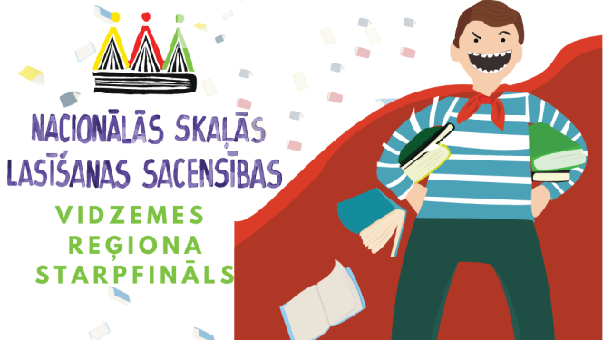Skaļās lasīšanas sacensības Vidzemes reģiona starpfināls 06.09.2024.