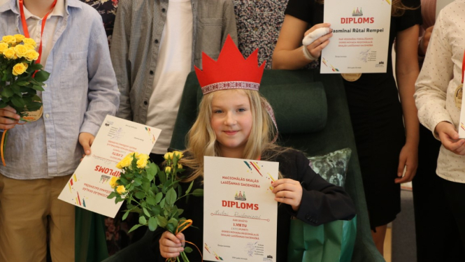 Skaļās lasīšanas konkursa reģionālais fināls OCB. 25.06.2023.