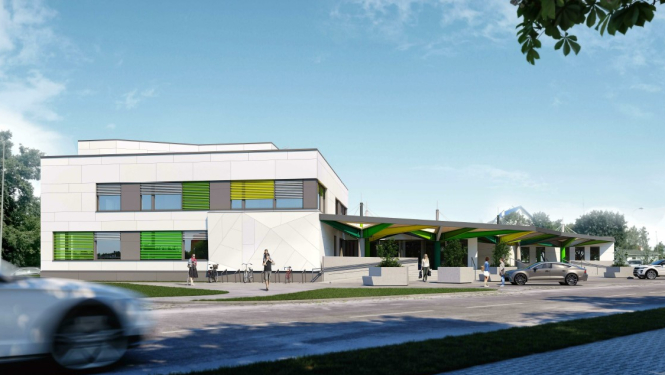 Ēkas Skolas iela 4, Ikšķilē, vizualizācija