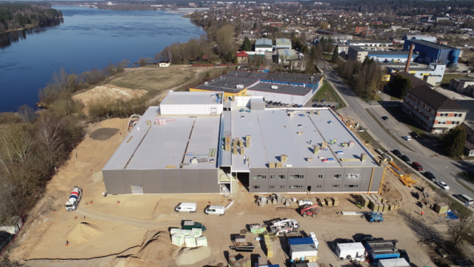 Novadā turpinās būvdarbi