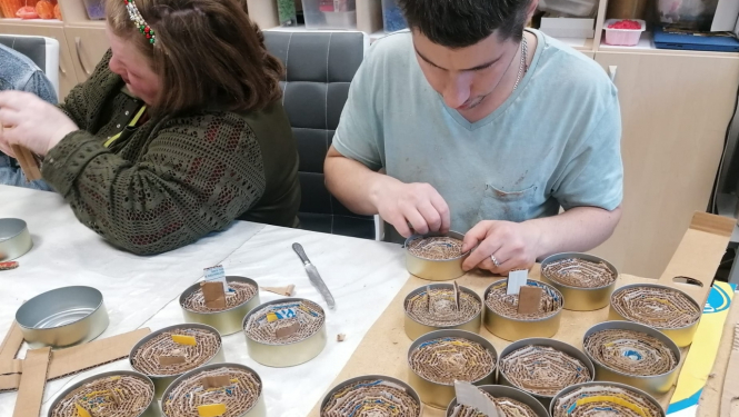 Specializētās darbnīcas sveces Ukrainai 13022023