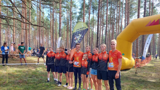 Sporta komandai 2. vieta "Klubu stafetēs"