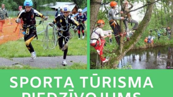 Sporta tūrisma piedzīvojums Ogres Zilajos kalnos