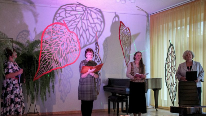 Suntažos noticis Dzejas dienu pasākums