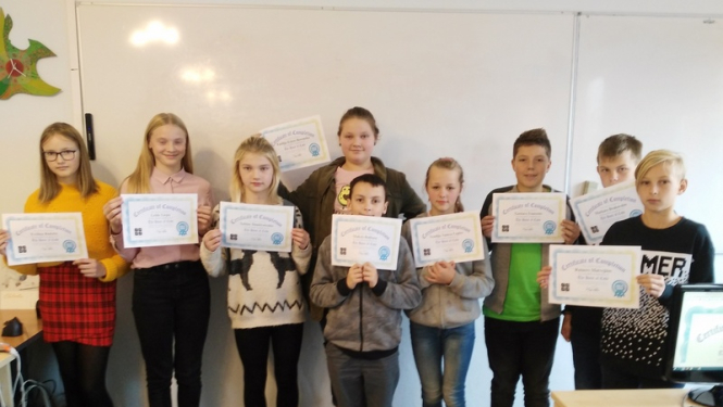 Eiropas Programmēšanas nedēļa Suntažu vidusskolā