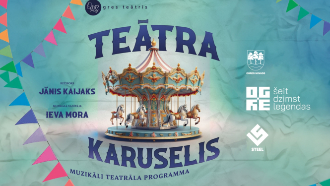 Afiša - Teātra karuselis pilsētas svētku ietvaros