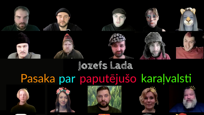 Ogres teātrī virtuāls jauniestudējums