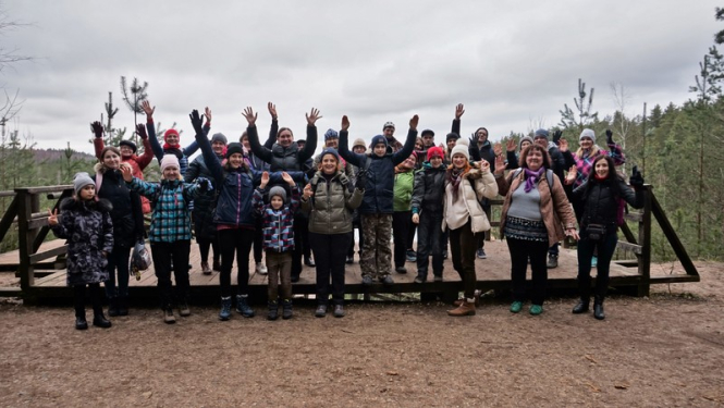 Ogrē norisinājies Tūrisma informācijas centra 20.dzimšanas dienas pārgājiens