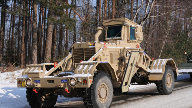Ogrē notiks ASV finansēto transportlīdzekļu “Husky” piegādes ceremonija
