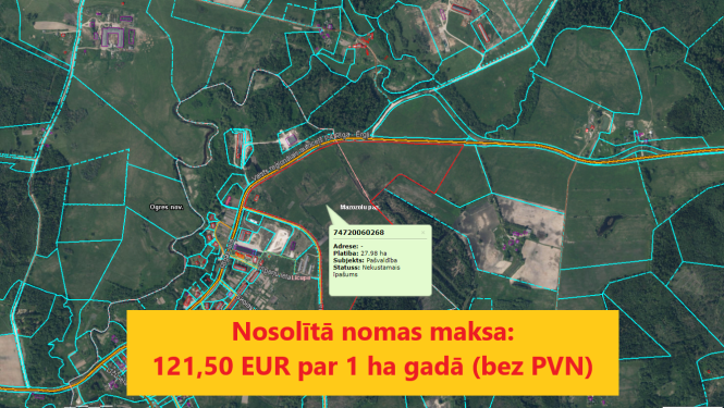 Rezultāti izsolei Mazozoli, Tumšais purvs