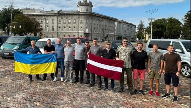 Ogres novada delegācija Ukrainā 07.2023.