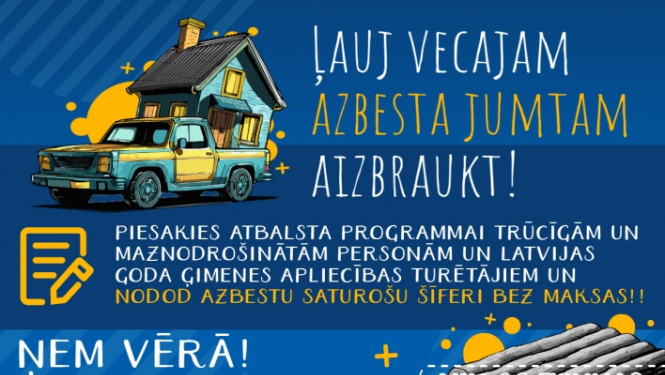 Azbesta nodošanas programma 2. kārta 06.2024.